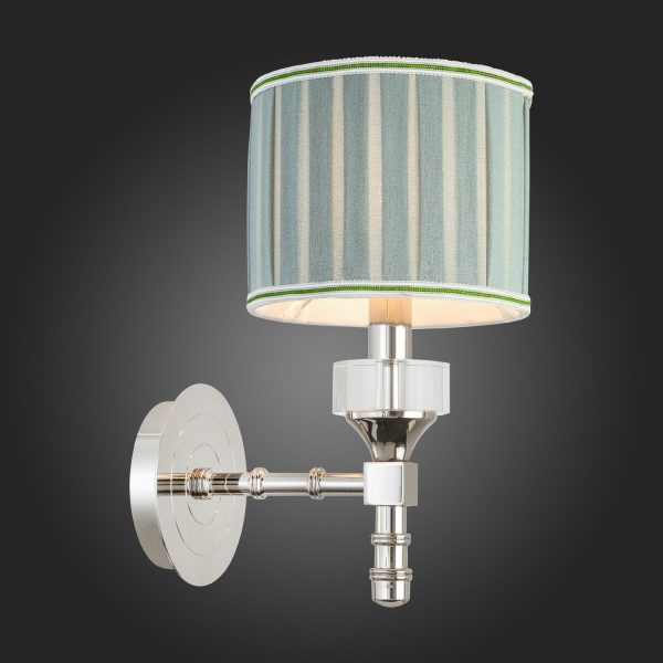 SL1121.101.01-Бра-ST-Luce-НикельОливковый-E14-140W-OLEO-1 SL1121.101.01 Бра ST-Luce Никель/Оливковый E14 1*40W OLEO — изображение 2