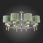 SL1121.103.08 Люстра подвесная ST-Luce Никель/Оливковый E14 8*40W OLEO — изображение 5