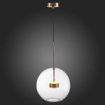 SL1133.223.01 Светильник подвесной ST-Luce Латунь/Прозрачный LED 1*14W 3000K BOPONE — изображение 5
