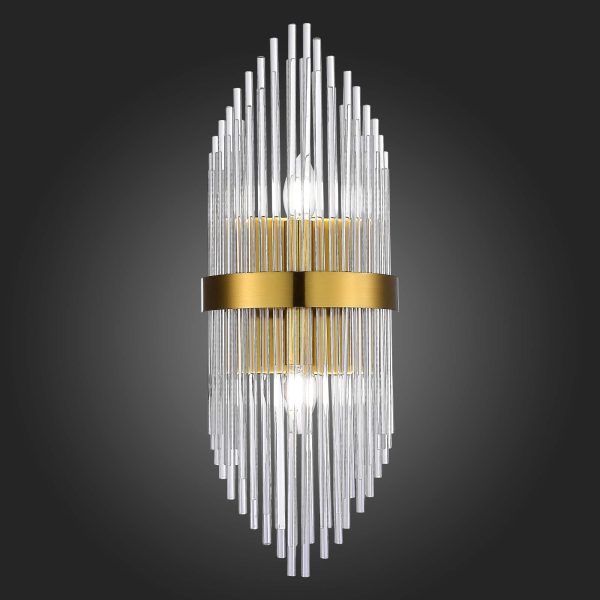 Прозрачный E14 2*40W AREZZO