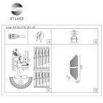 SL1178.201.02 Бра ST-Luce Золотистый/Золотистый, Прозрачный E14 2*40W AREZZO — изображение 5