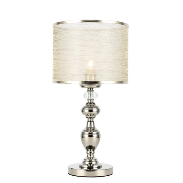 SL1750.104.01 Прикроватная лампа ST-Luce Никель/Золотистый E27 1*60W CORESIA — изображение 3