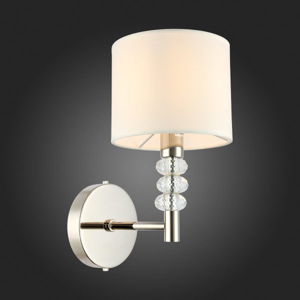 SL1751.101.01 Светильник настенный ST-Luce Никель/Белый E14 1*40W ENITA — изображение 2