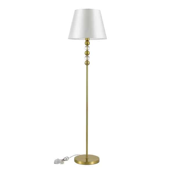 SL2003.305.01 Светильник напольный ST-Luce латунь/белый E27 1*40W AURORA — изображение 2