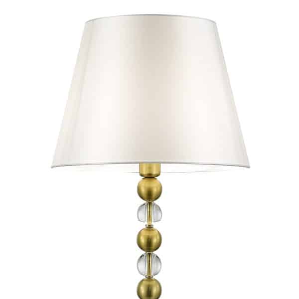 SL2003.305.01 Светильник напольный ST-Luce латунь/белый E27 1*40W AURORA — изображение 3