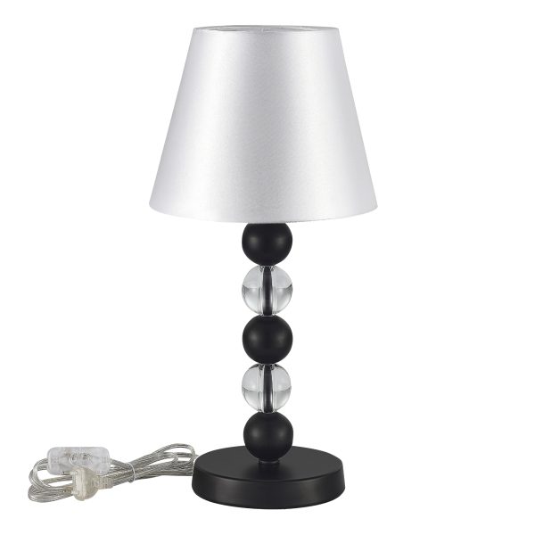 SL2003.404.01 Прикроватная лампа ST-Luce черный/белый E27 1*40W AURORA — изображение 2