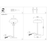 SL6002.404.01 Прикроватная лампа ST-Luce Черный/Дымчатый LED 1*7W 4000K LAZIO — изображение 5