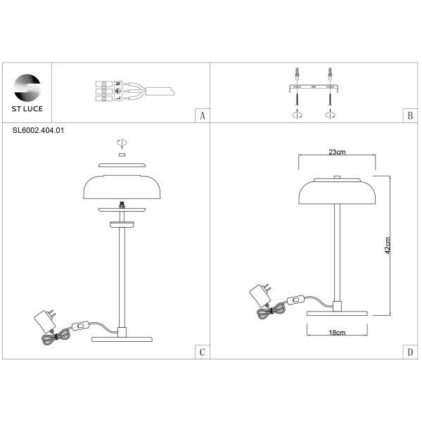 SL6002.404.01-Прикроватная-лампа-ST-Luce-ЧерныйДымчатый-LED-17W-4000K-LAZIO-4 SL6002.404.01 Прикроватная лампа ST-Luce Черный/Дымчатый LED 1*7W 4000K LAZIO — изображение 5
