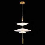 SL6101.213.01 Люстра подвесная ST-Luce Золотистый/Белый LED 1*15W 3000K ISOLA