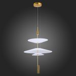 SL6101.213.01 Люстра подвесная ST-Luce Золотистый/Белый LED 1*15W 3000K ISOLA — изображение 5