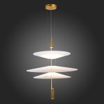 SL6101.223.01 Люстра подвесная ST-Luce Золотистый/Белый LED 1*15W 3000K ISOLA — изображение 2