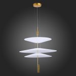 SL6101.223.01 Люстра подвесная ST-Luce Золотистый/Белый LED 1*15W 3000K ISOLA — изображение 5