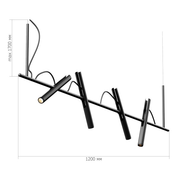 Золотистый LED 4*3W 3000K LILT