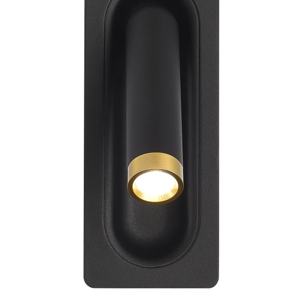 SL6238.401.01 Светильник настенный ST-Luce черный/черный,латунь LED 1*3W 4000K PARILLA — изображение 4