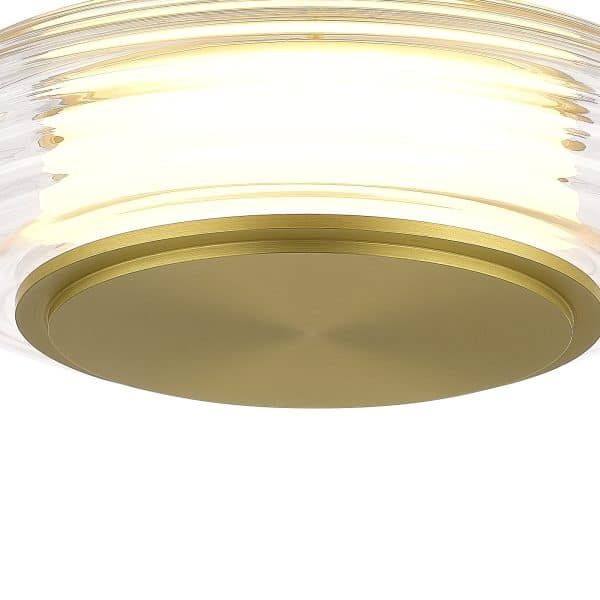 SL6239.203.01 Светильник подвесной ST-Luce золото/прозрачный LED 1*7W 3000K FRITTELA — изображение 4