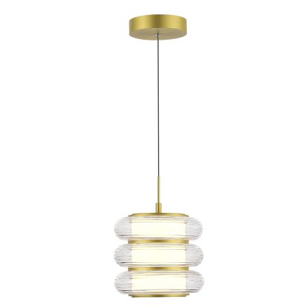 SL6239.203.03 Светильник подвесной ST-Luce золото/прозрачный LED 1*16W 3000K FRITTELA