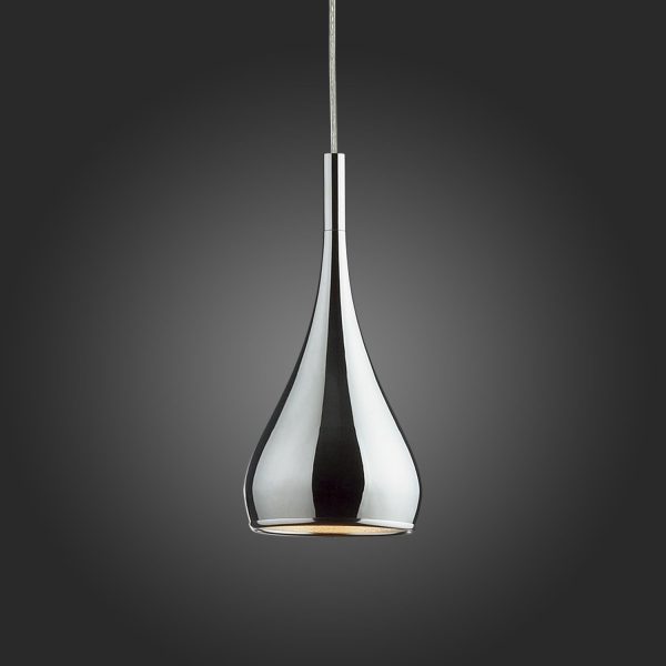 SL874.113.01 Светильник подвесной ST-Luce Хром/Хром E27 1*40W GOCCE — изображение 2