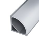 ST017.129.03 Угловой профиль с рассеивателем ST-Luce Алюминий анодированный Светодиодные ленты