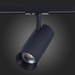 ST350.446.30.24 Св-к трек. Черный LED 1*30W 4000K 2 700Lm Ra?80 24° IP20 L177xW77xH204 100-240V Однофазная трековая система — изображение 5