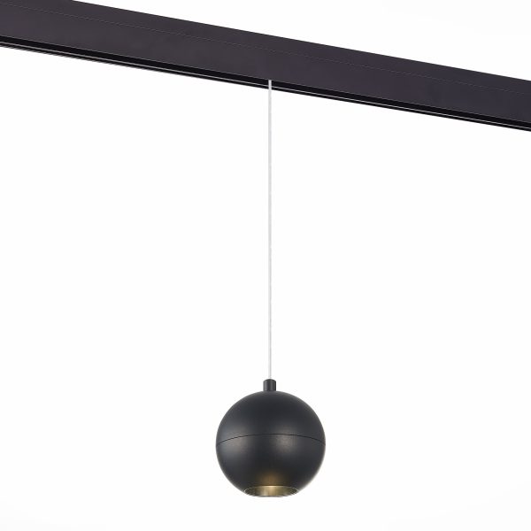 ST354.433.12 Магнитный трековый светильник подвесной Черный LED 1*12W 3000K 750Lm Ra>80 36° IP20 D10 SKYLINE 48 — изображение 3