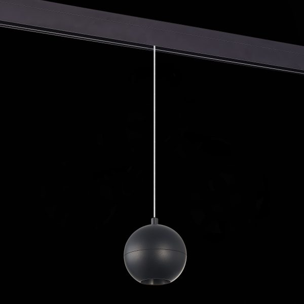 ST354.433.12 Магнитный трековый светильник подвесной Черный LED 1*12W 3000K 750Lm Ra>80 36° IP20 D10 SKYLINE 48 — изображение 4