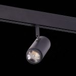 ST357.436.06 Магнитный трековый светильник ZOOM Черный LED 1*6W 3000K 667Lm Ra>80 10-60° IP20 L137xW SKYLINE 48 — изображение 4