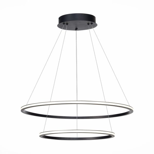 ST604.443.56-Светильник-подвесной-ST-Luce-ЧерныйБелый-LED-156W-4000K-Подвесные-светильники-2 ST604.443.56 Светильник подвесной ST-Luce Черный/Белый LED 1*56W 4000K Подвесные светильники — изображение 3