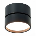 ST651.432.14 Светильник потолочный поворотный Черный LED 1*14W 3000K 1 100Lm Ra>90 120° IP20 D105xH8 Накладные светильники — изображение 2