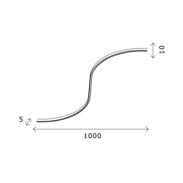 ST668.446.08 Гибкий светодиодный светильник Белый,Черный LED 1*8W 4000K 170Lm Ra>80 100° IP20 L1 000 SUPER5 — изображение 5