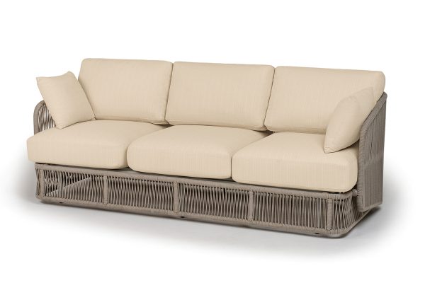 "Альбано" диван 3-местный плетеный из роупа