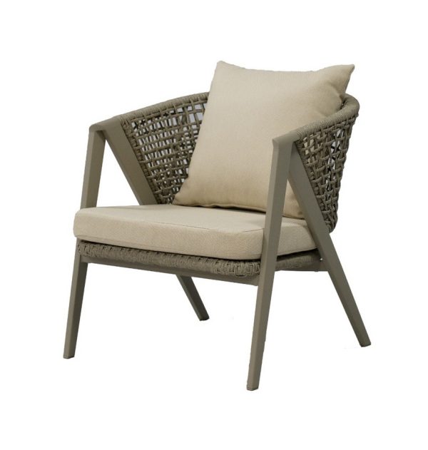 "Амстердам" кресло плетеное из роупа