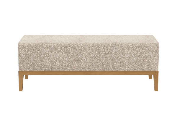 Банкетка Fjord 120 см (молочный