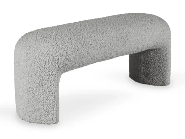 Банкетка Shaggy светло-серый — изображение 2