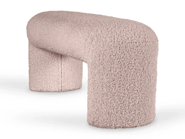 Банкетка Shaggy розовый — изображение 3