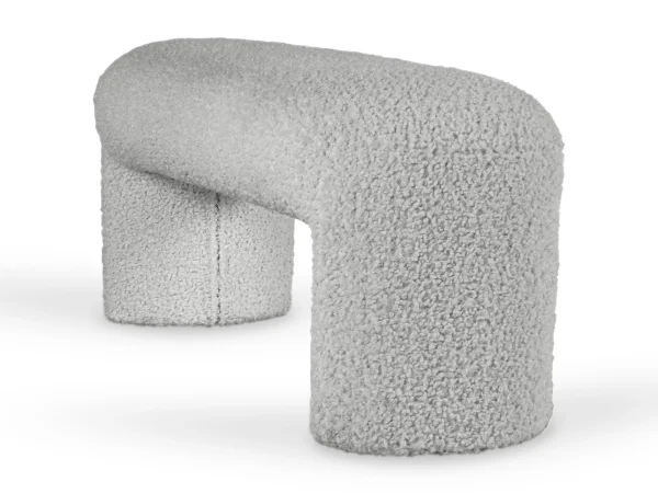 Банкетка Shaggy светло-серый — изображение 3