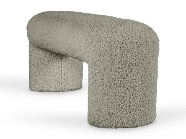 Банкетка Shaggy серый — изображение 3