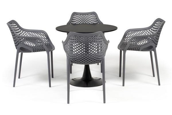 bellini-obedennaja-gruppa-na-4-persony-cvet-temno-seryj-2 "Беллини" обеденная группа на 4 персоны, цвет темно-серый — изображение 3