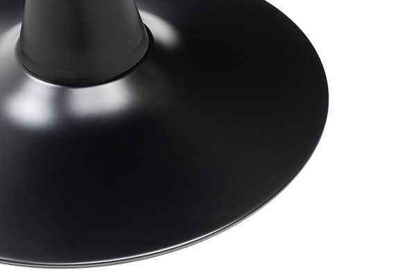 "Беллини" пластиковый круглый стол Ø80см, цвет темно-серый — изображение 3