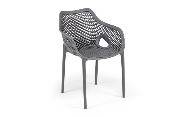 bellini-stul-plastikovyj-cvet-temno-seryj-2 "Беллини" стул пластиковый, цвет темно-серый — изображение 3