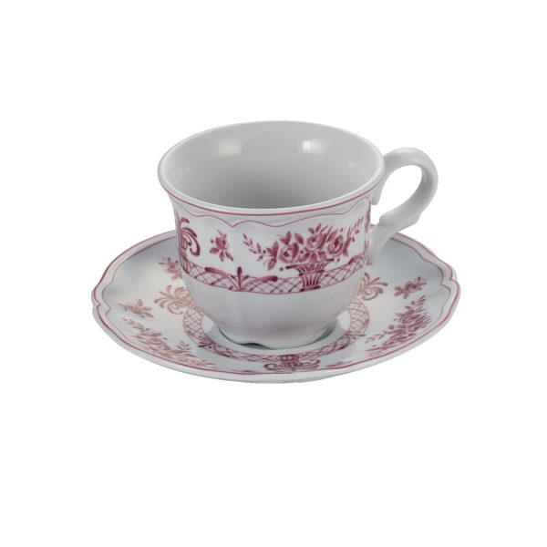 Блюдце white, pink LNAN032PO152120 — изображение 2