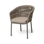 "Бордо" стул плетеный из роупа (колос)