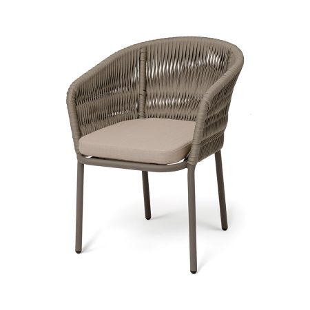 "Бордо" стул плетеный из роупа (колос)