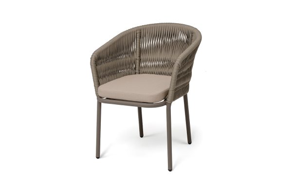 "Бордо" стул плетеный из роупа (колос)