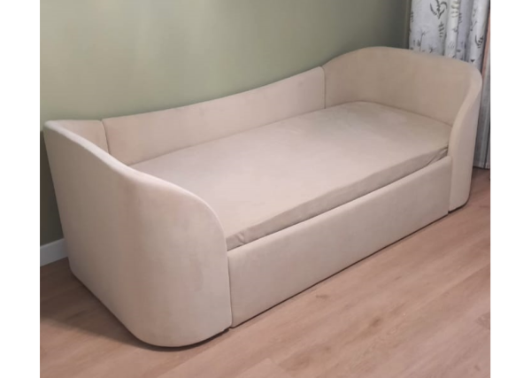 Чехол на матрас для дивана-кровати KIDI soft 90*200 см (бежевый) — изображение 4