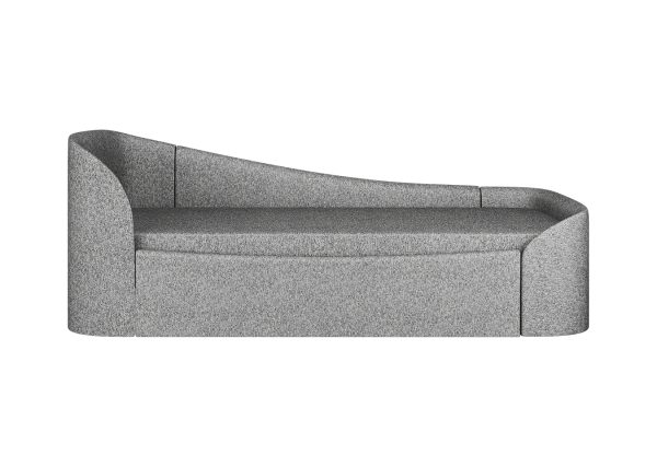 Чехол на матрас для дивана-кровати KIDI soft 90*200 см (серый, рогожка) — изображение 3