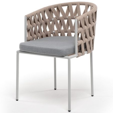 "Диего" стул плетеный из роупа