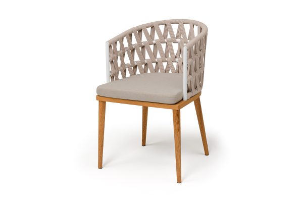 "Диего" стул плетеный из роупа