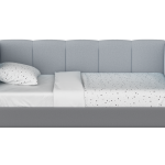 Диван-кровать Bowl спальное место 90*200 см (серый)