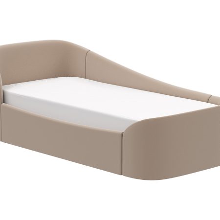 Диван-кровать KIDI Soft с низким изножьем 90*200 см R (бежевый)