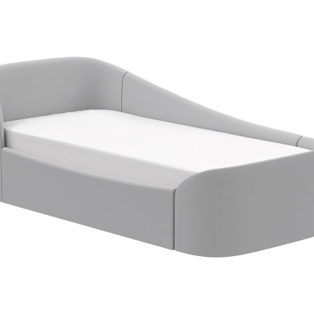 Диван-кровать KIDI Soft с низким изножьем 90*200 см R (серый)